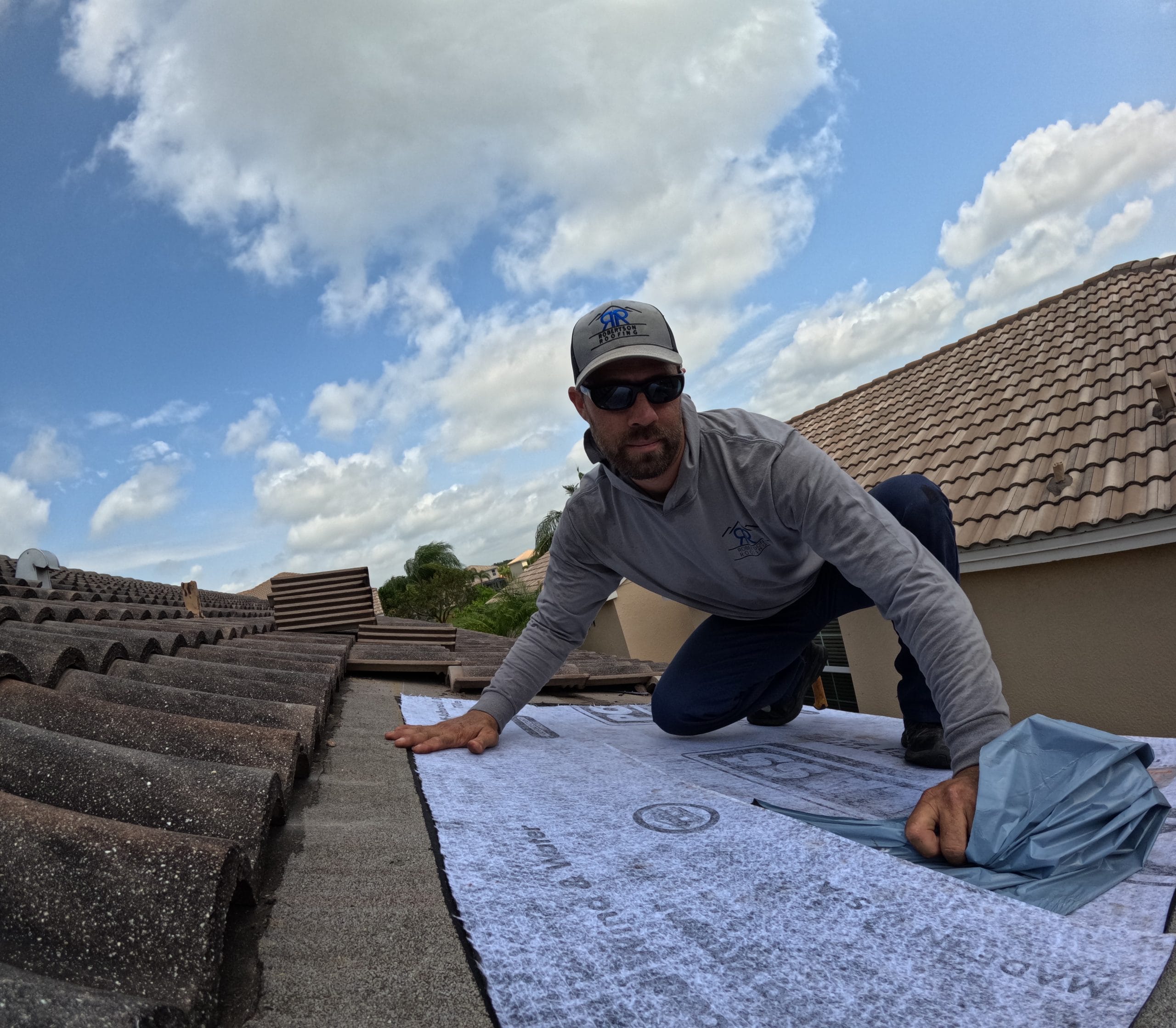 Roof replacement in Fort Myers, FL to protect homes from storm and hurricane damage.